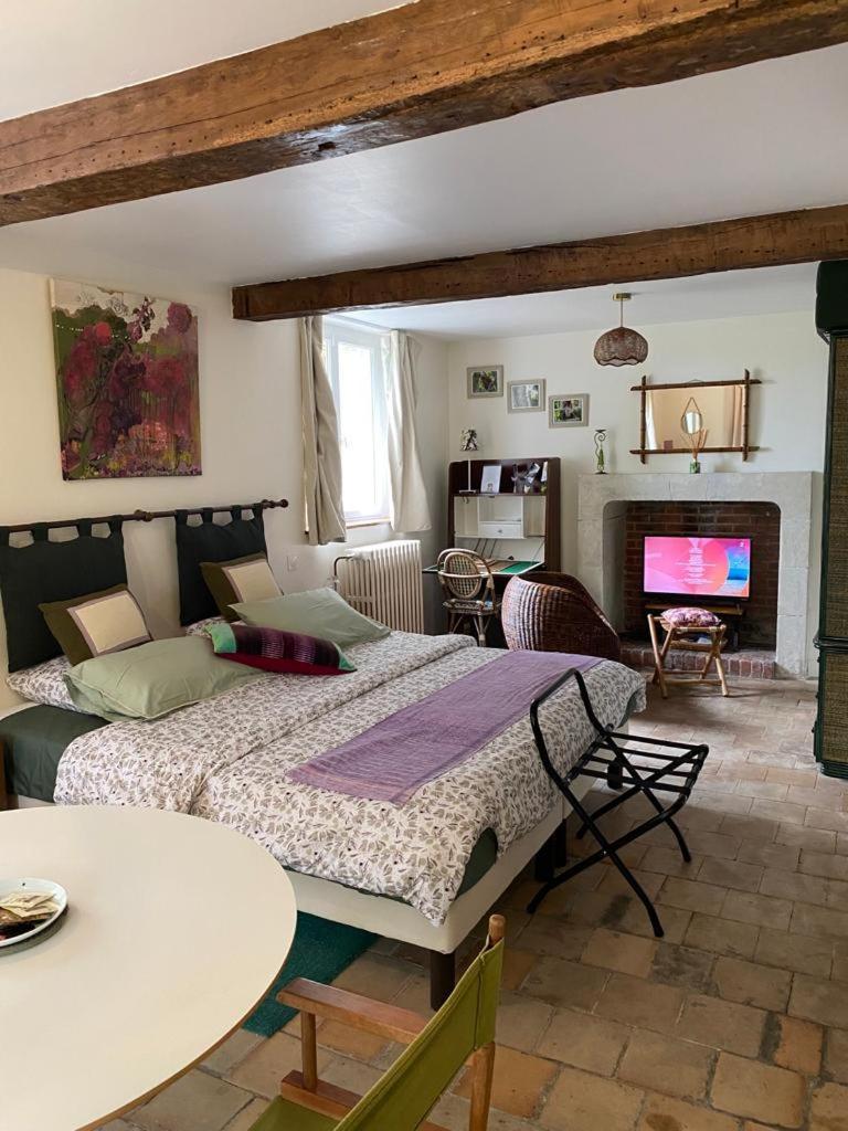 Amalouyse Studio De Charme Au Coeur Des Chateaux De Loire Montlouis-sur-Loire Exteriör bild
